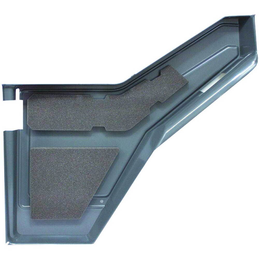 Plastic Door Panel Fits Case IH Magnum Tractors, Black Marble Fabric