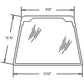 Front Windshield Glass Fits Case IH 570LXT 570MXT 580K 580L 580SK 97290C1