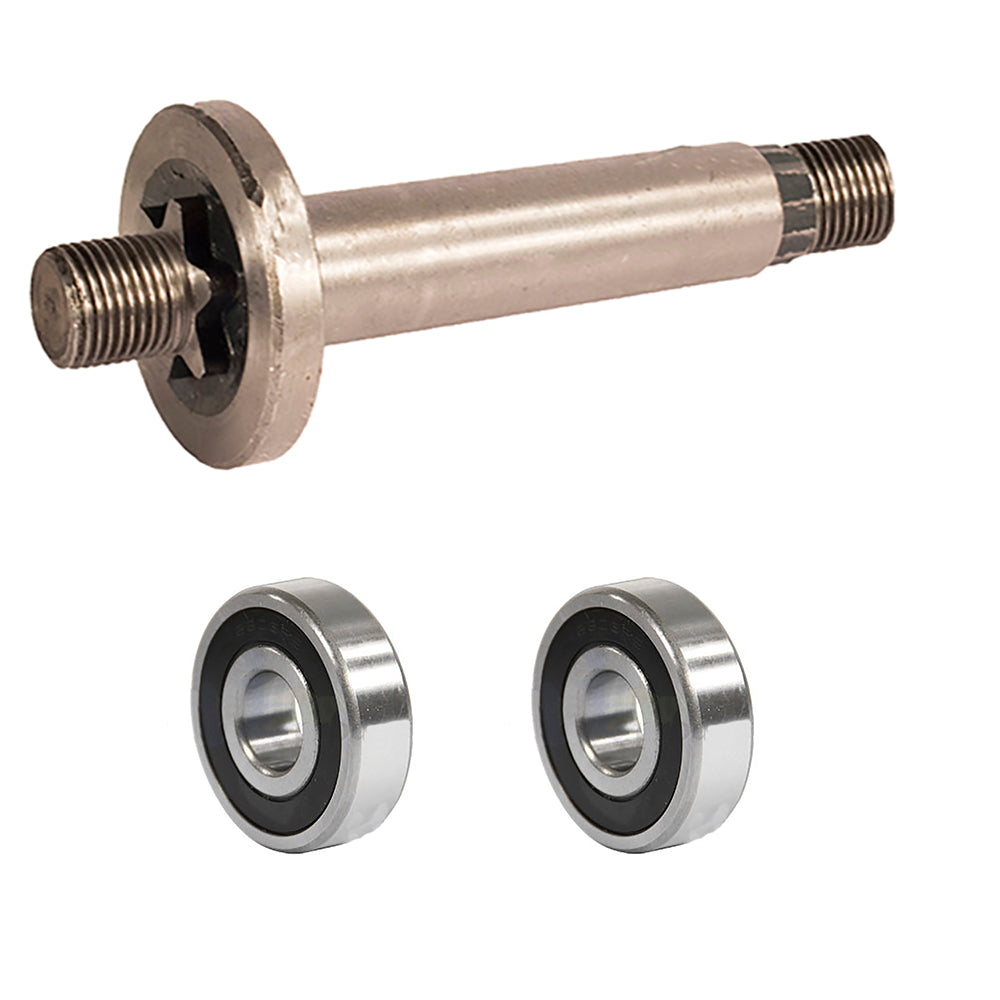 Spindle Shaft with Bearings Fits MTD 600 & 800 Series 46" Cut Mower Decks