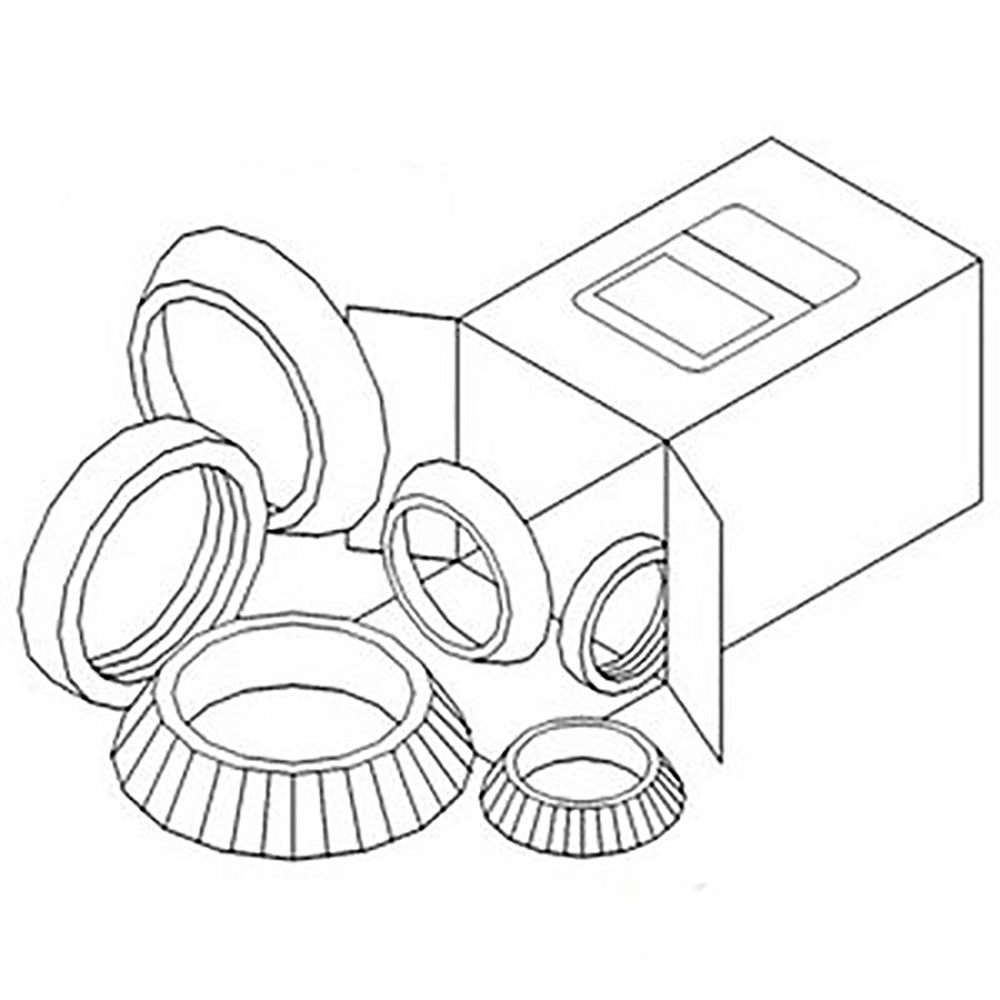 Rear Axle Shaft Bearing Cup Fits Woods Replaces 9N4222