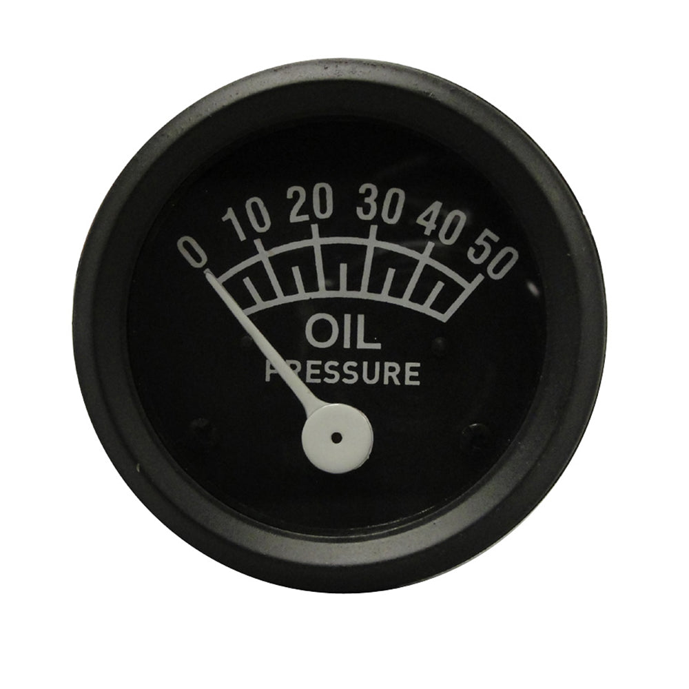 Pressure Gauge, Oil - 50lb Fits Ford Tractors 501, 601, 701, 801, 901, 2000,