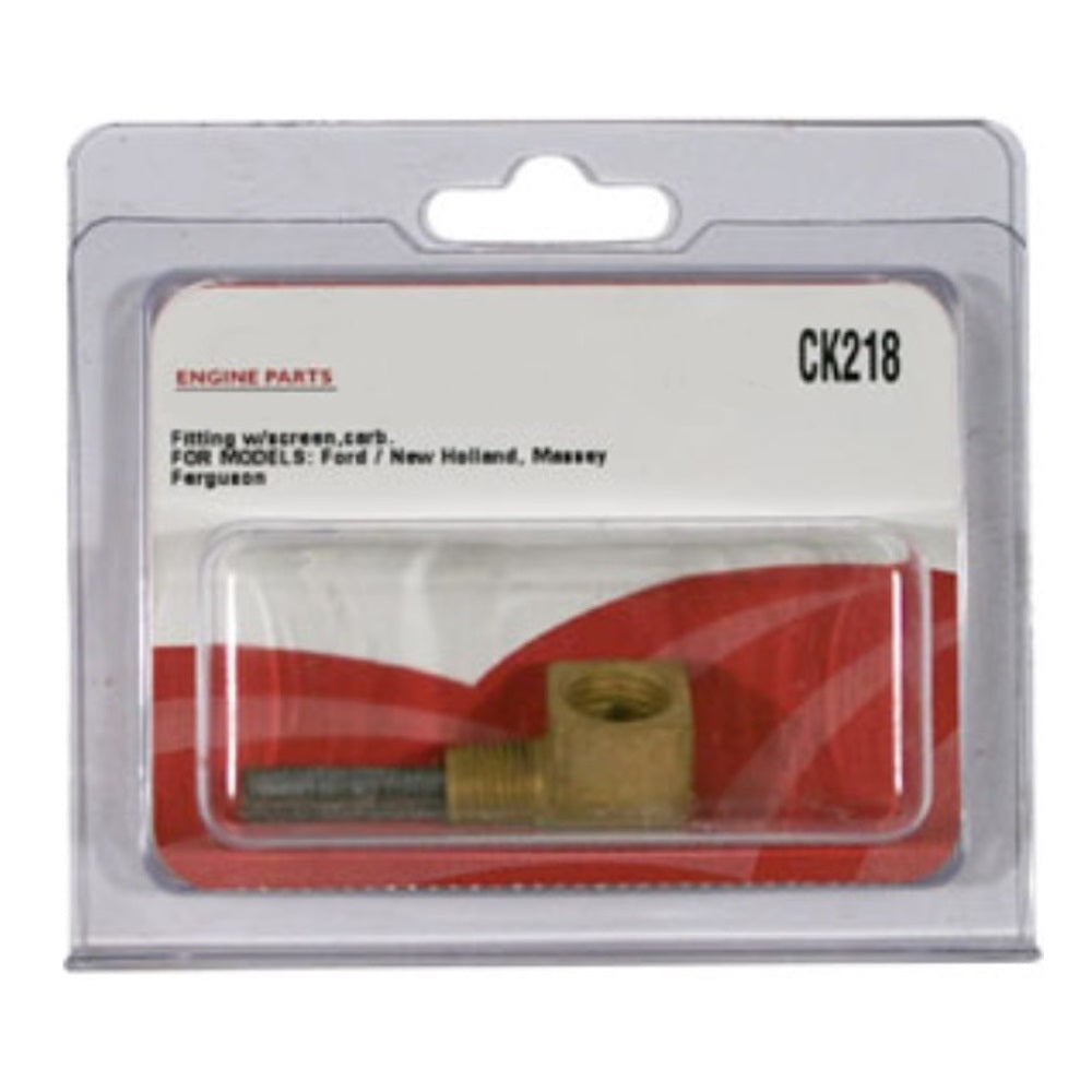 Carburetor Elbow & Strainer Fits International Harvester Replaces 9N9553