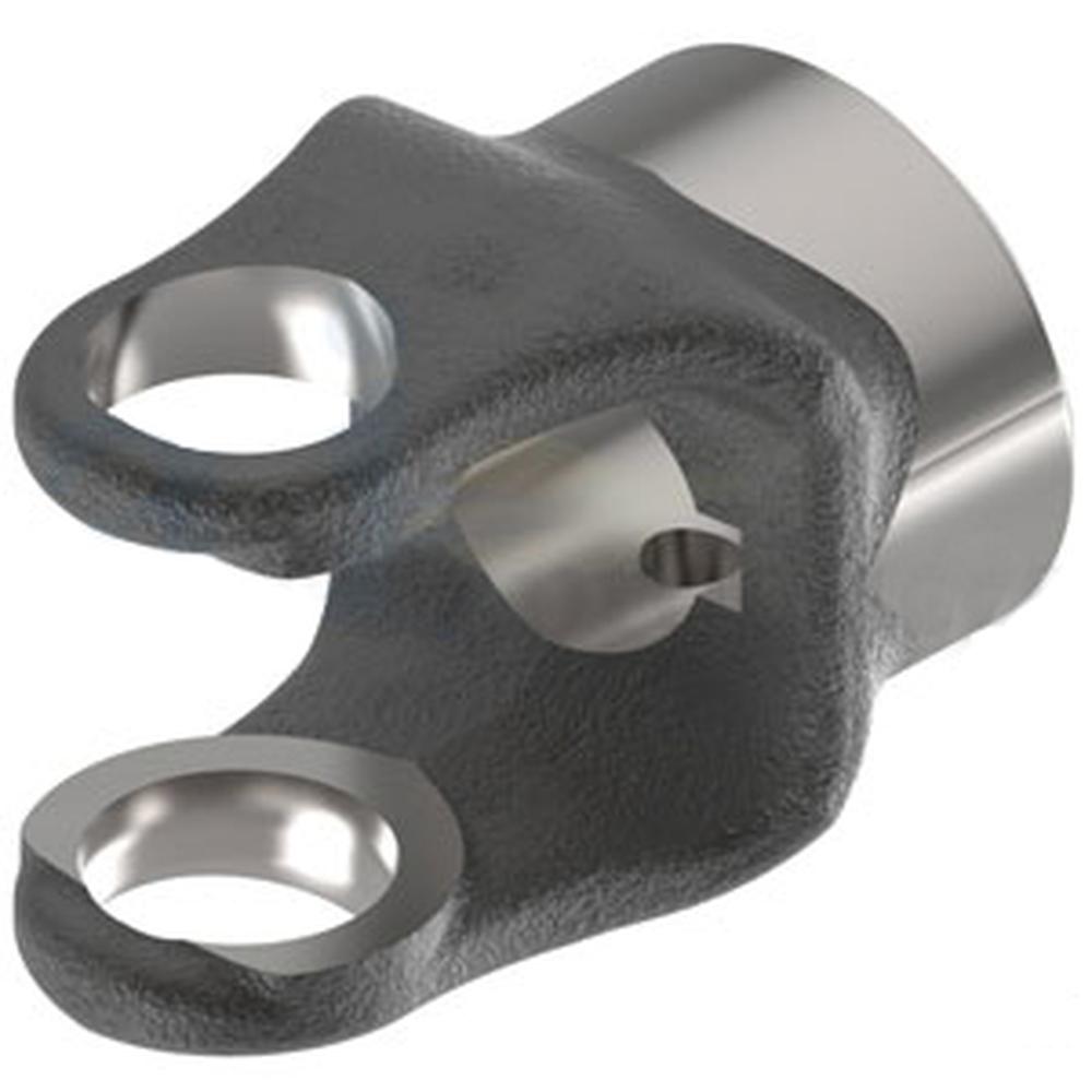 A-10001-1052-AI Implement Yoke, 1 1/8" Round Bore, 5/16" Keyway, W/ Set Screw