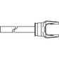 A-10001260-AI Yoke & Shaft Assembly with 1" x 1-1/8" shaft