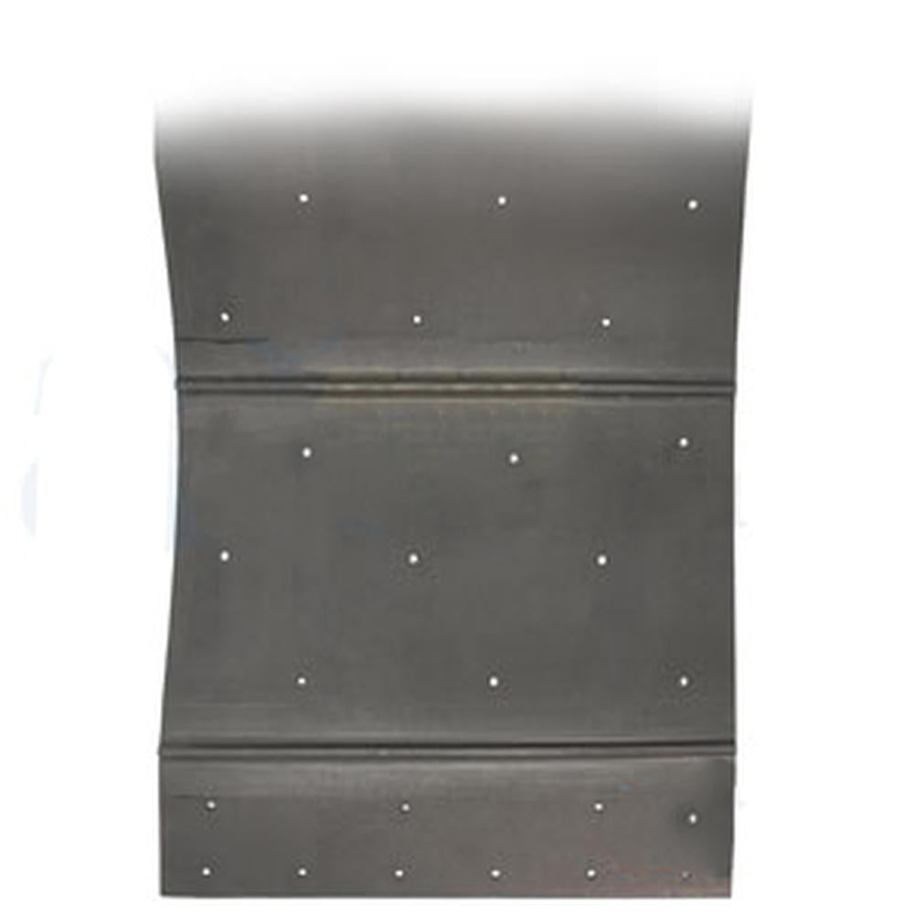 A-1002970-AI Front Belt W/ 1/4" Cleats, Bolt On, W/ Holes, 18.75" X 56.25"