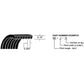 A-190J16-AI - Micro-Rib V-Belt (19.0")