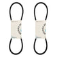 Two (2) New Aftermarket AX35 Fan Drive Belts 1/2 x 37 Fits Universal Products