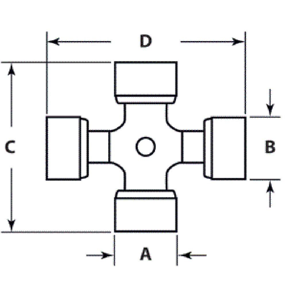 A-201-6806-AI - Cross & Bearing Kit (Extended Lube)
