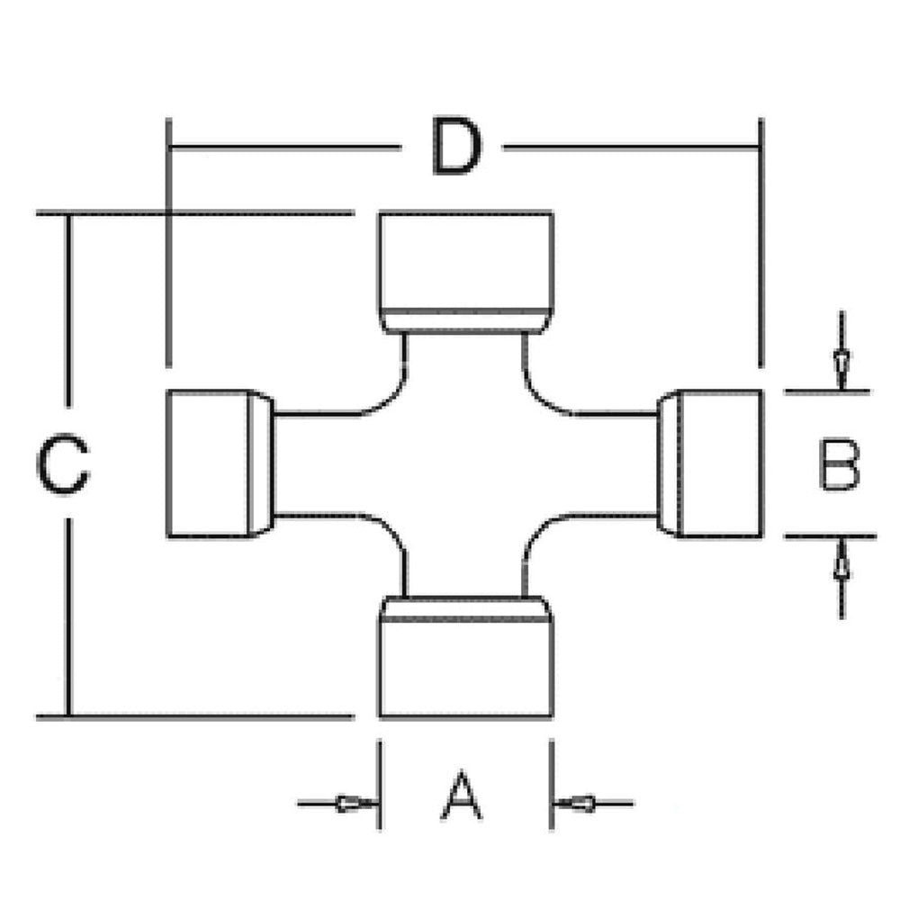 A-201-8261 Cross & Bearing Kit (Extended Lube)