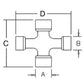 A-201-8261 Cross & Bearing Kit (Extended Lube)