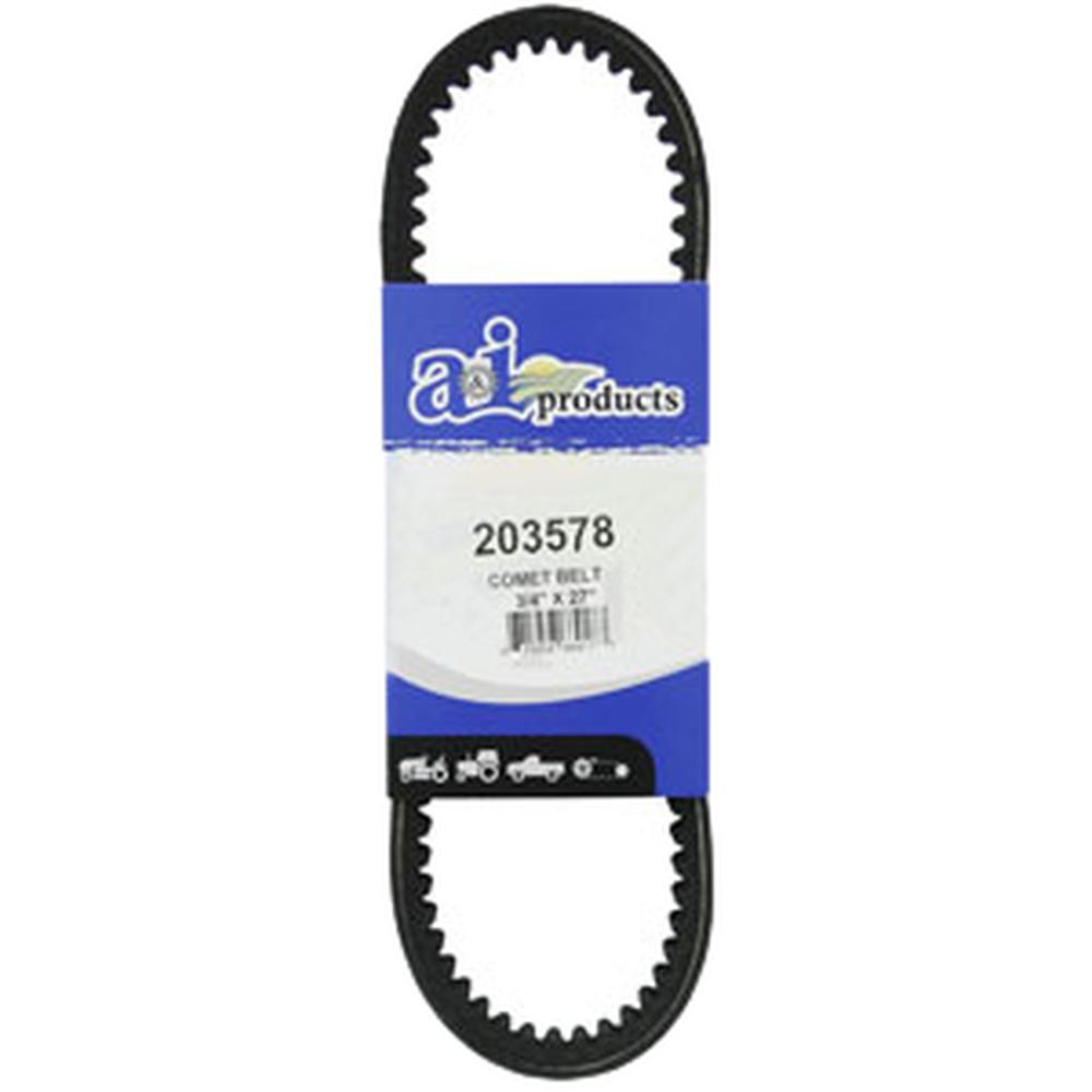 Replacement Belt 203792 Fits Comet Go Karts 7/8" x 37.6" REC