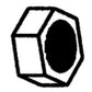 249677M1 1"-18 NUT Fits Massy Fits Ferguson Combines