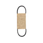 25" J Micro-Rib V-Belt 4 Rib Black Polyester Cord 220 Max Ribs 0.16" Thick 250J4