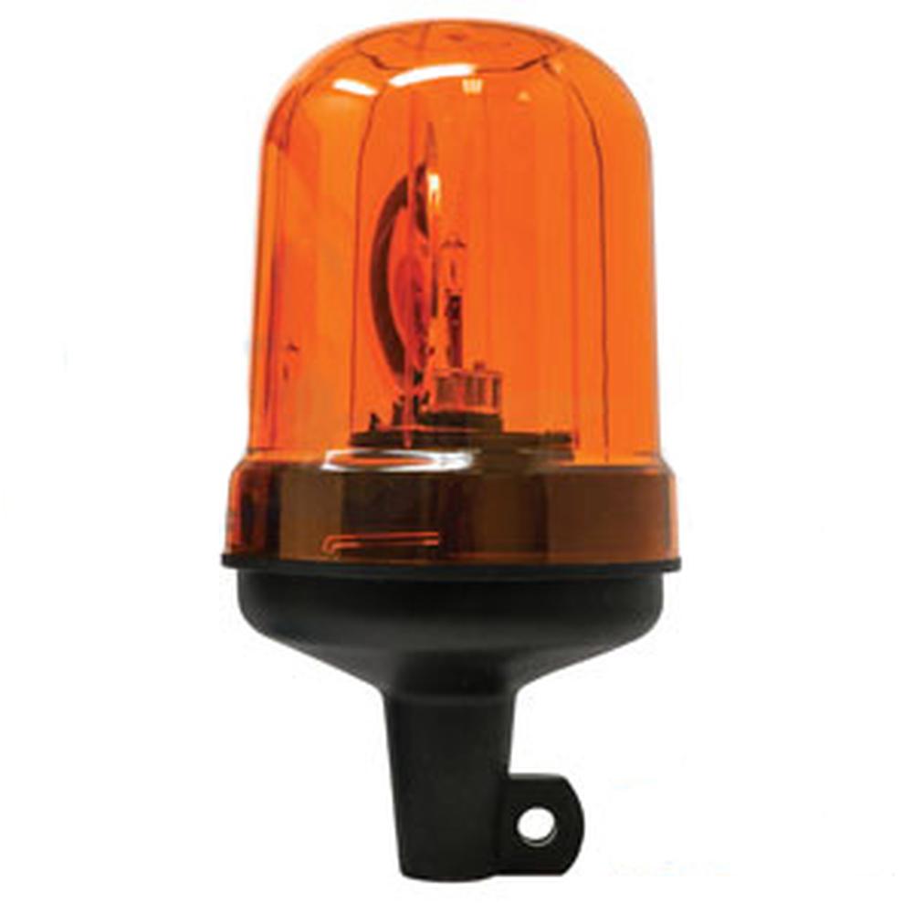 Amber Rotating Beacon - Pipe Type Fits White Oliver Replaces 3715144M92