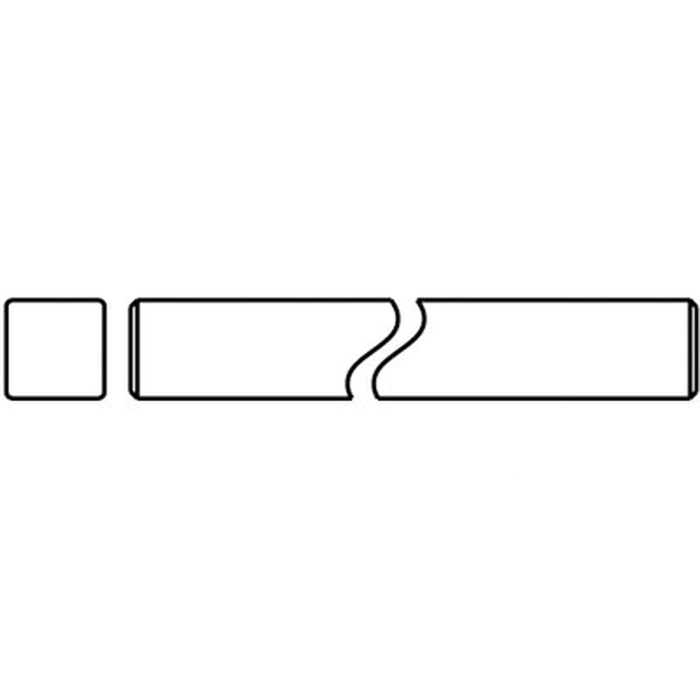 A-400-0015-AI 15/16" Square Shaft
