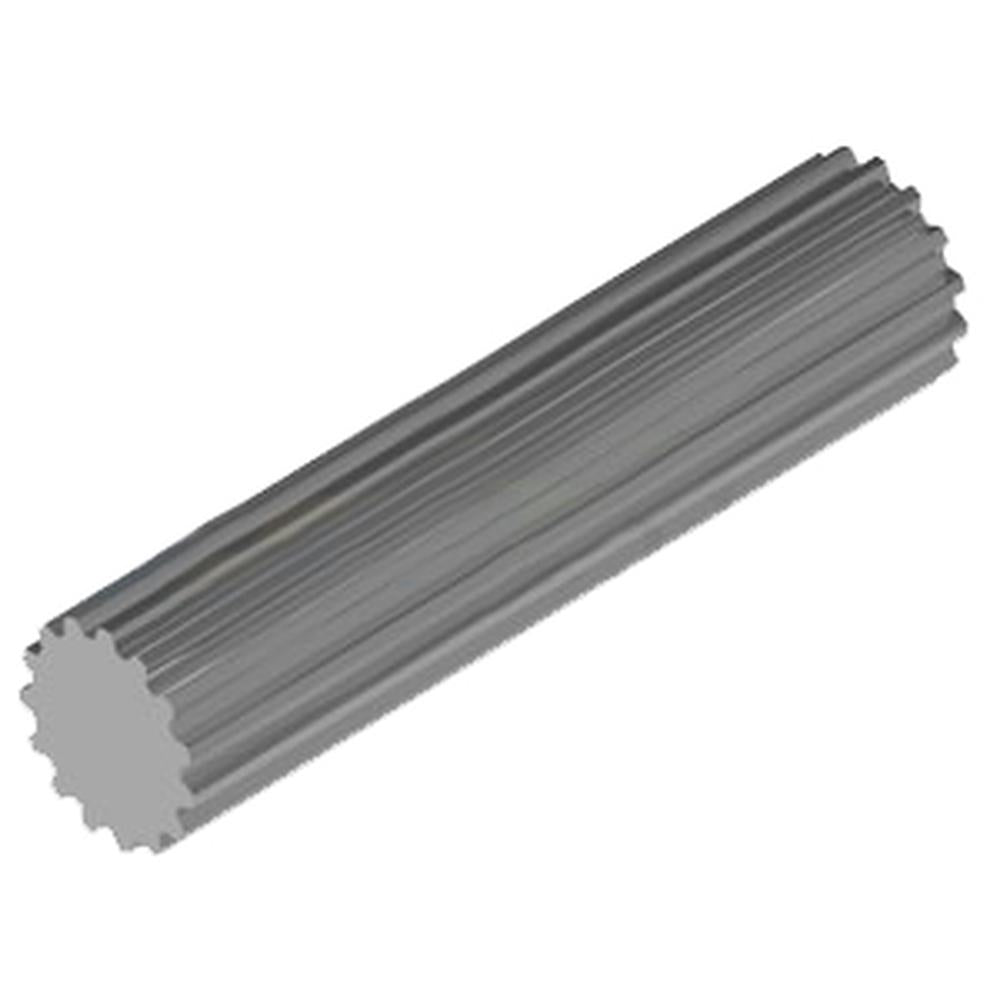 A-404-1615H-AI 1" x 15 Spline Shaft