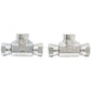 A-43B29-AI Female NPSM Swivel to Female NPSM Swivel X Female NPT Adapter (2 pk)