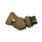 A-43B30-AI 45ï¿½ Female NPT Swivel X Male ORB Adapter, 2 pack