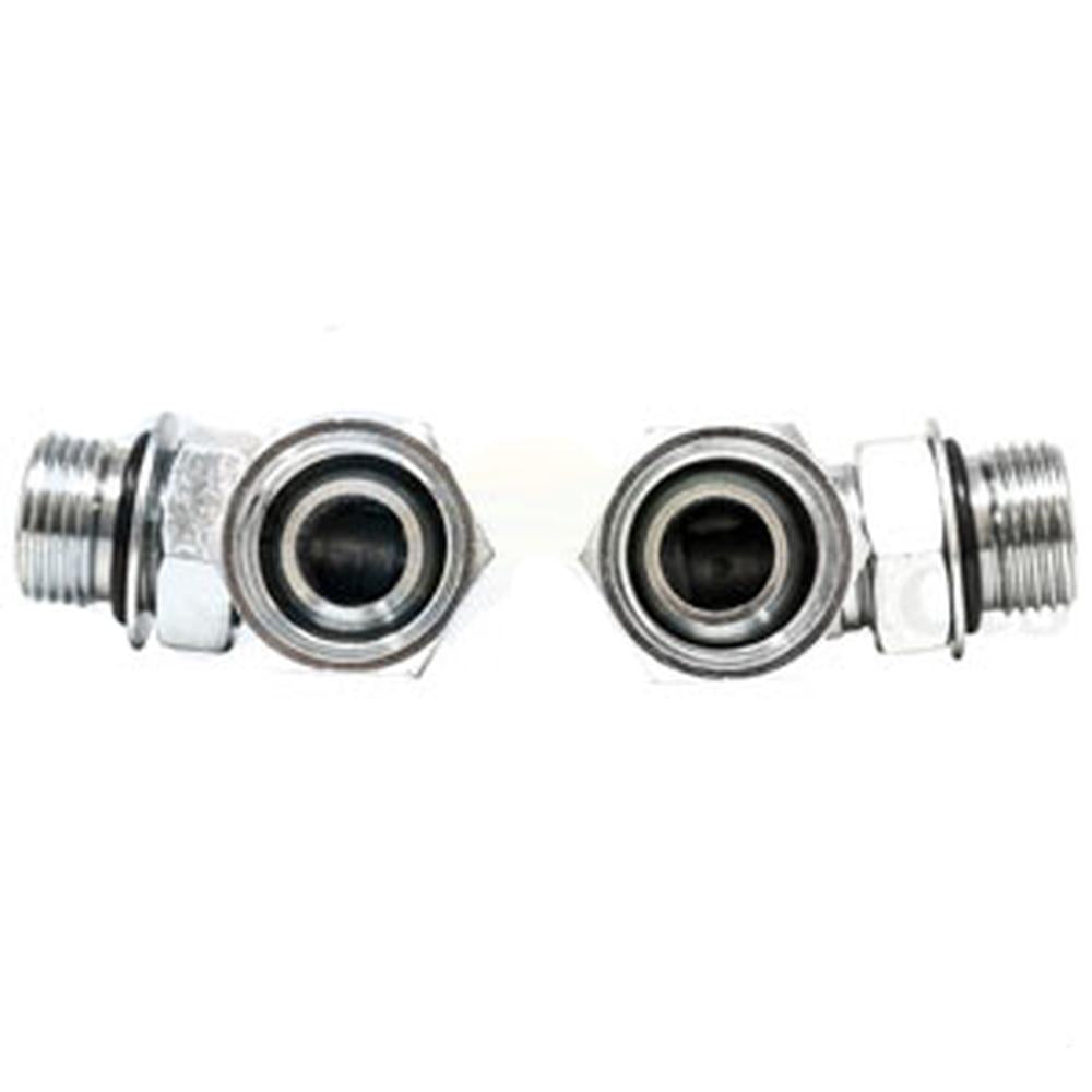 A-43B44-AI 90ï¿½ Female NPT Swivel X Male ORB Adapter