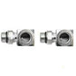 A-43B45-AI 90ï¿½ Female ORB X Male ORB Adapter
