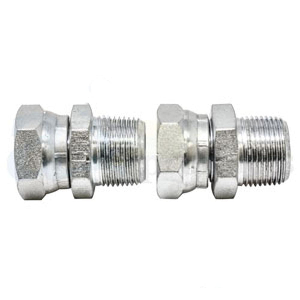 A-43D34-AI Straight Female NPT Swivel X Male NPT Adapter