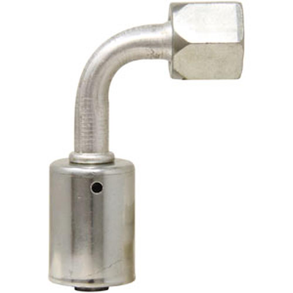 A-461-3318-AI 90ï¿½ Female Flare Steel Beadlock Fitting