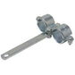 A-5006-4-P-AI Clamp, Double Breakaway
