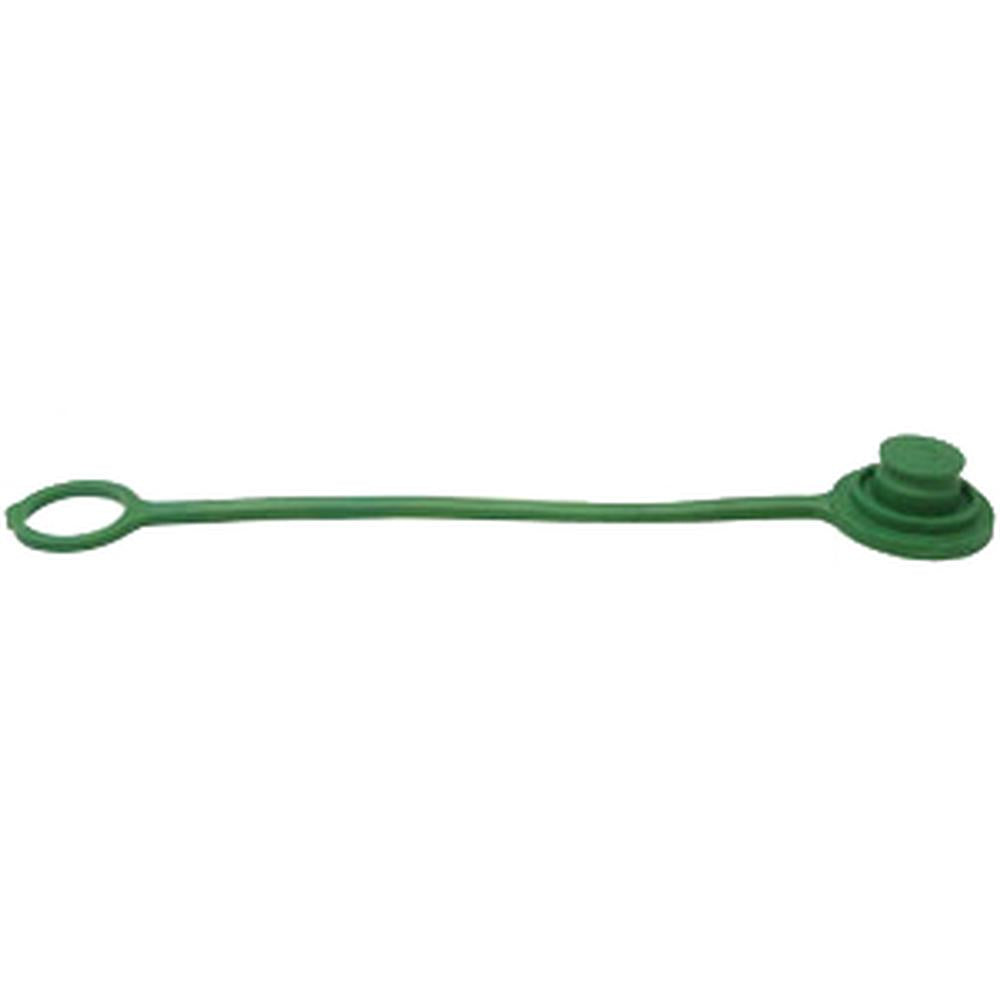 A-5205-4M-GR-P-AI - Green Dust Plug, 1/2"