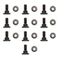 Disc Mower Blade Bolt Kit (10 Pack) Fits Ford/New Holland Replaces 697552