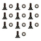 Disc Mower Blade Bolt Kit (10 Pack) Fits John Deere Replaces CC19994