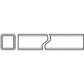 A-604-2022-AI 1 1/4" x  1 3/8 Rectangular O.D.