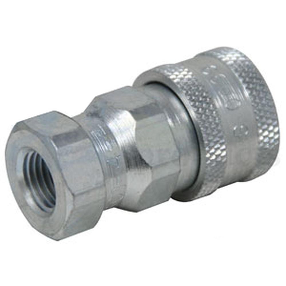 A-6601-4-4-P-AI Female Coupler Body