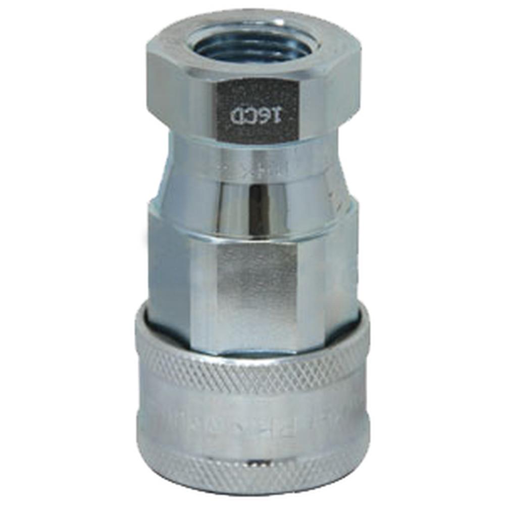 A-6601-8-10-P-AI Female Coupler Body