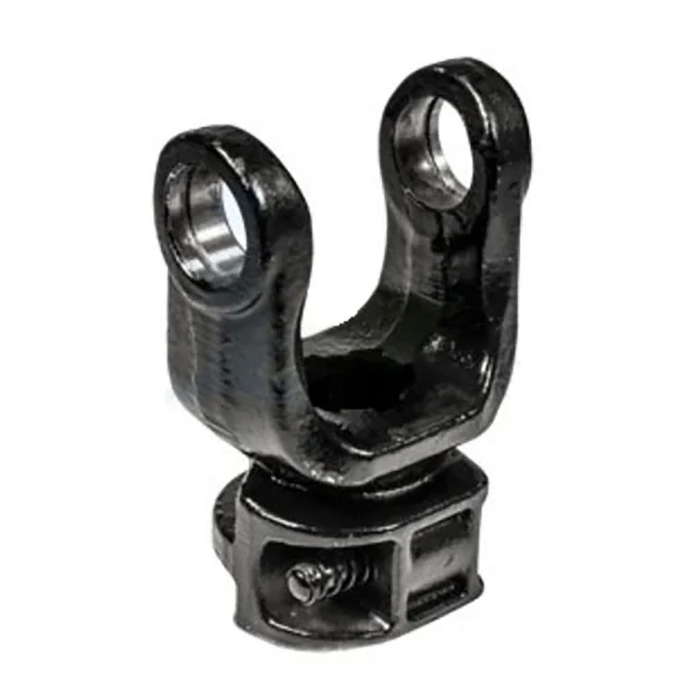 A-70030-35108-AI Tractor Yoke, Splined 1 3/8" - 6 Spline w/ QDP