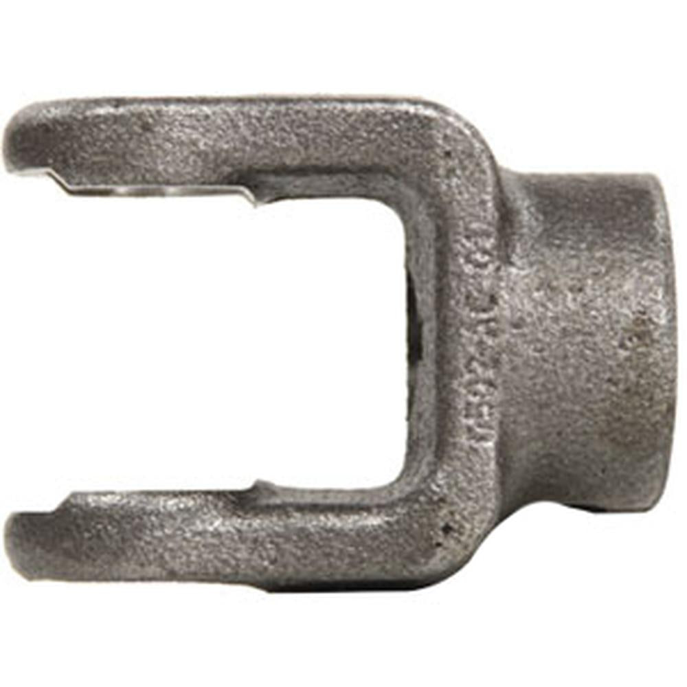 A-800-0612-AI Round Bore Implement Yoke (w/ Keyway & Set Screw)