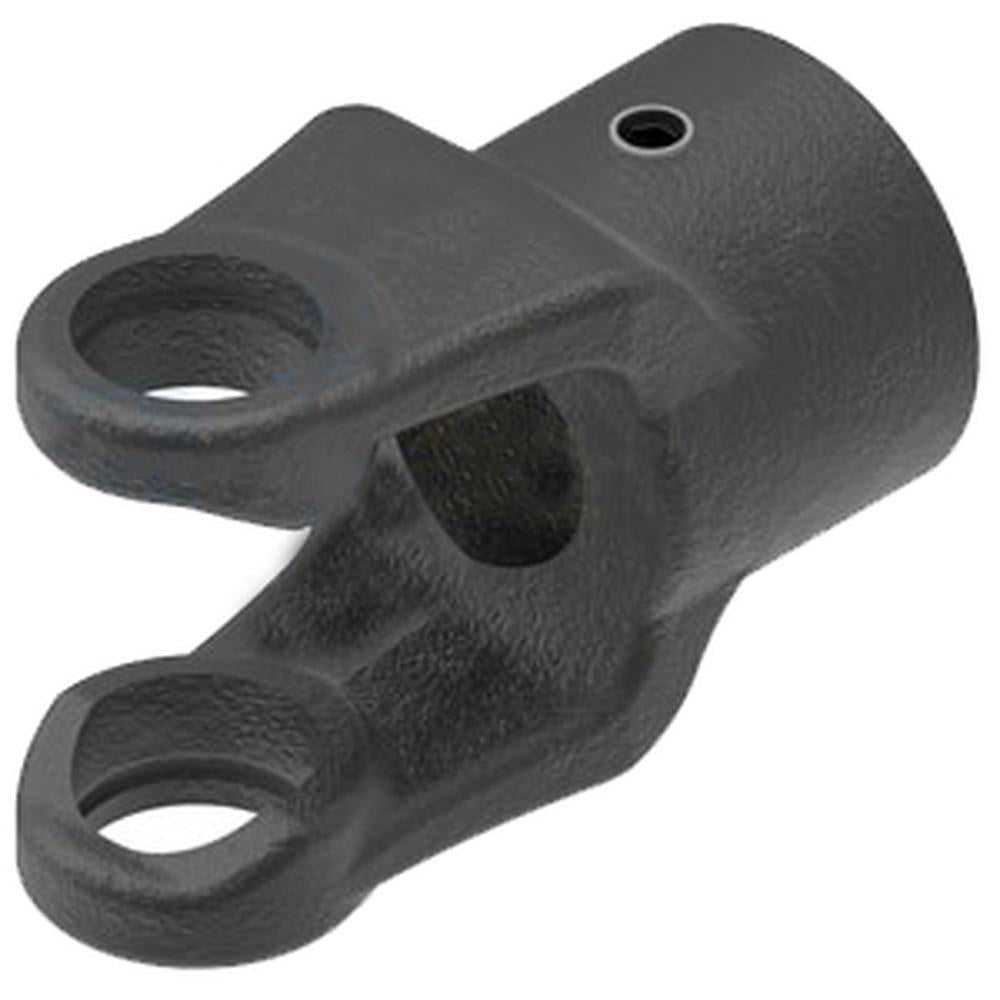 A-D148016-AI Implement Yoke Round Bore w/ Keyway & Set Screw