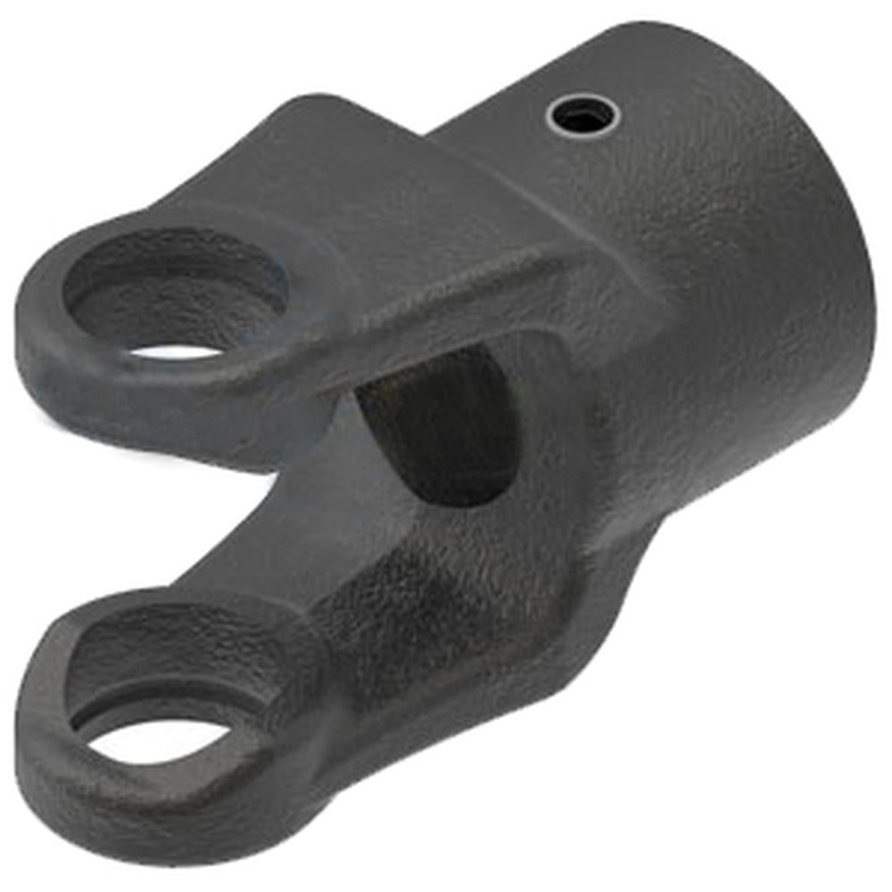 A-800-3520-AI - Round Bore Implement Yoke (w/ Keyway & Set Screw)