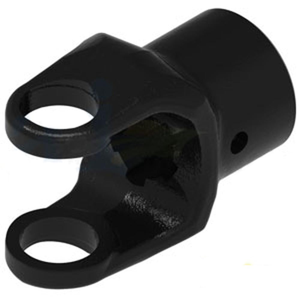 A-801-0606-AI Spline Bore Implement Yoke (w/ 1/4" Pin Hole)