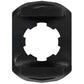 A-801-0606-AI Spline Bore Implement Yoke (w/ 1/4" Pin Hole)