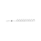 A-801-247-AI 9', Chrome 12ga top serrated, Bolt-On