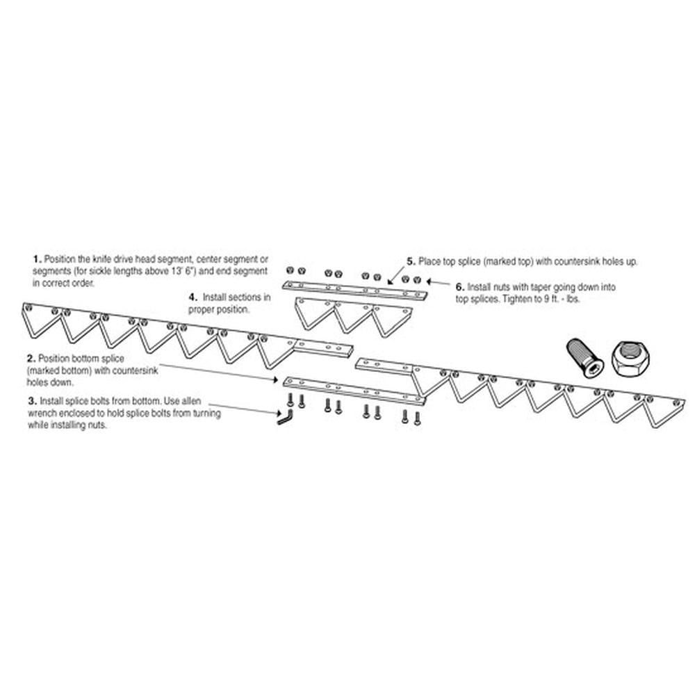 A-803-190-AI - HEAD SEGMENT, SICKLE