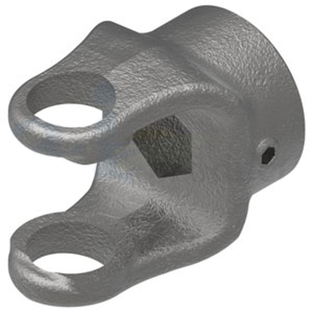 A-D108514-AI Implement Yoke, Hex Bore 7/8" w/ Set Screw