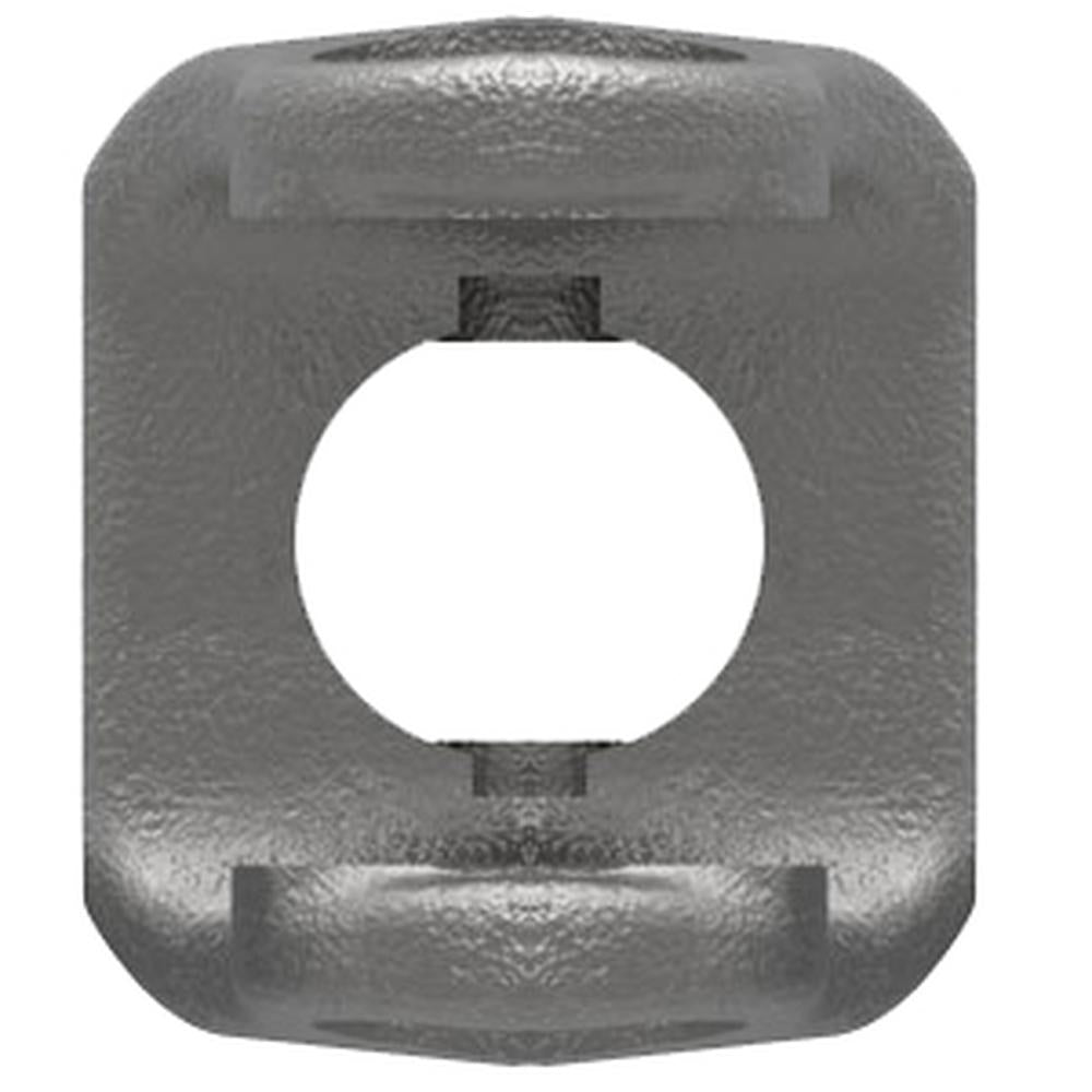 A-806-0616-AI Round Bore Implement Yoke (w/ Double Keyway & Set Screw)