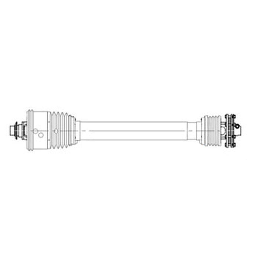 A-86938001-AI Complete 80ï¿½ CV Free Rotation Driveline; 540 RPM