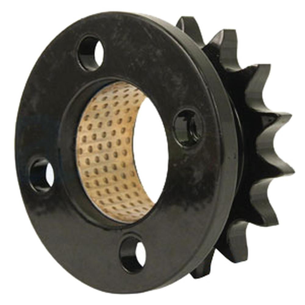 A-87047932-AI Sprocket w/ Bushing, Jaw Clutch, 15T