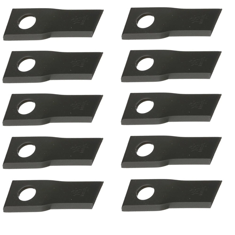 Qty 10: Left Hand Disc Mower Blade Fits Case/International Harvester