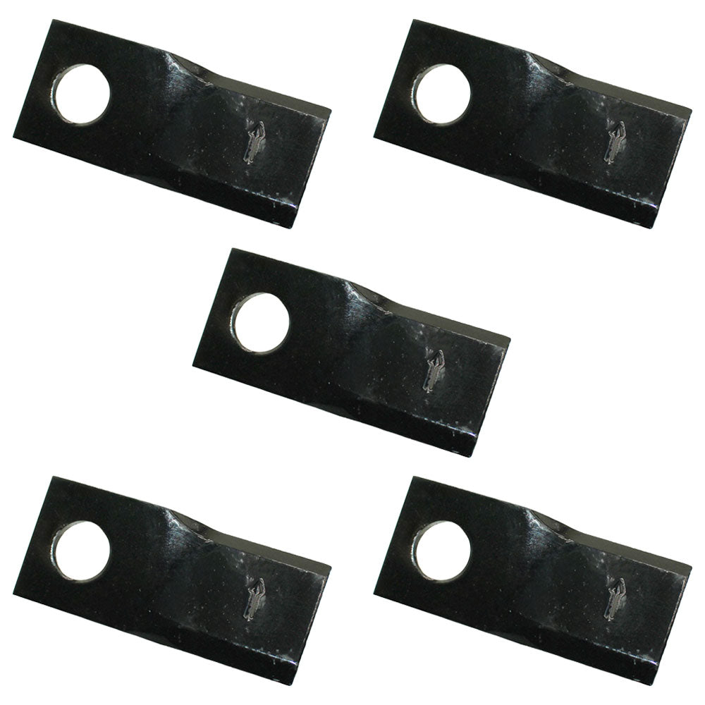 Qty 5: Left Hand Disc Mower Blade Fits Case/International Harvester