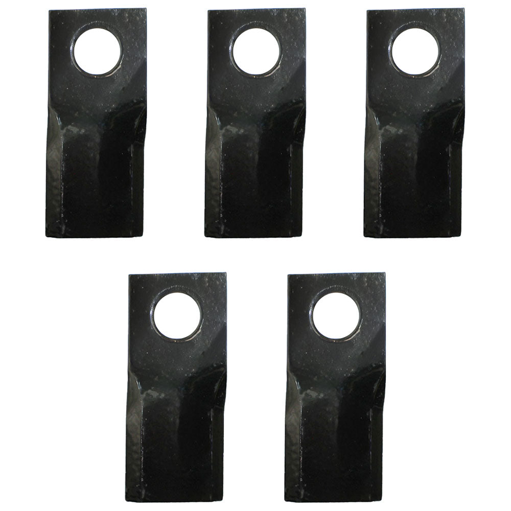 Qty 5: Left Hand Disc Mower Blade Fits Case/International Harvester