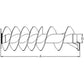87756536 Auger, Vertical Unloading; Ext. Wear