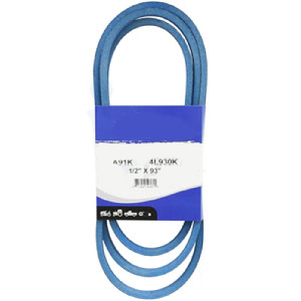 A-A91K-AI Made With Aramid Blue V-Belt (1/2" X 93" )